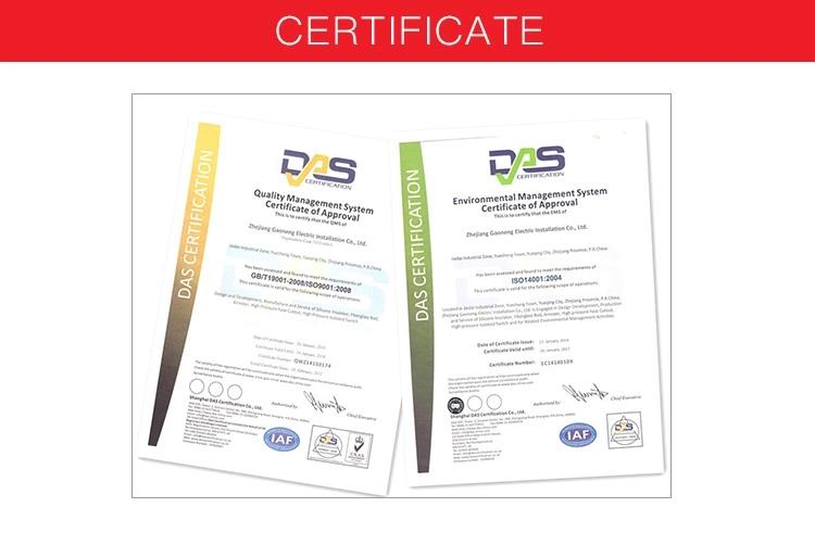 Isoladores do polímero do silicone 1.Composite certificate.jpg